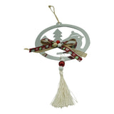 Ornament brad, Vivimall, Pasare, Argintiu, Lucios, 14*26CM, Acril, Interior/ Exterior - vivimall.ro