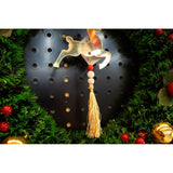 Ornament Brad, Ren, Lucios, 10*25Cm, Acril, Interior/ Exterior
