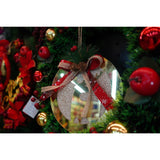 Ornament brad, Vivimall, Ren, Auriu, Lucios, 17*17CM, Acril, Interior/ Exterior - vivimall.ro