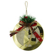 Ornament brad, Vivimall, Ren, Auriu, Lucios, 17*17CM, Acril, Interior/ Exterior - vivimall.ro