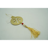 Ornament brad, Flippy, Rotund, Auriu, Lucios, 10*23CM, Acril, Interior/ Exterior - vivimall.ro