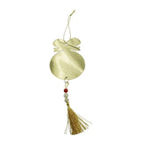 Ornament brad, Flippy, Rotund, Auriu, Lucios, 10*23CM, Acril, Interior/ Exterior - vivimall.ro