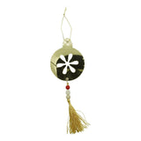 Ornament brad, Flippy, Rotund, Auriu, Lucios, 10*23CM, Acril, Interior/ Exterior - vivimall.ro