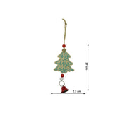 Ornament de brad bradulet, Vivimall, multicolor, lemn, 17 cm - vivimall.ro