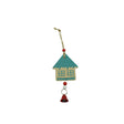 Ornament de brad casuta, Vivimall, multicolor, lemn, 18 cm - vivimall.ro