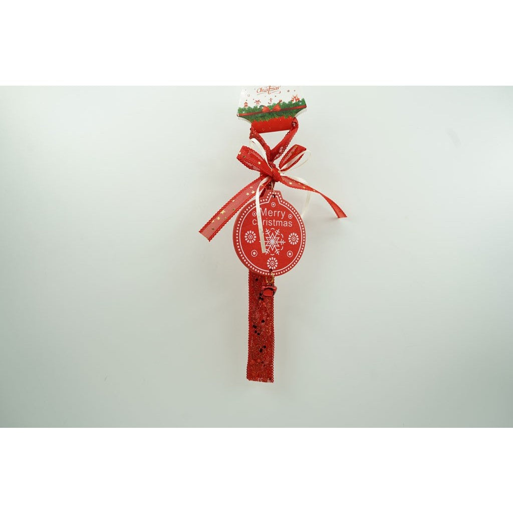 Karácsonyi Dísz Medalion, Fa, 25 Cm