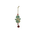 Ornament de brad om de zapada, Vivimall, multicolor, lemn, 17 cm - vivimall.ro
