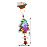 Karácsonyfa Dísz, Flitter, Fa, 18 Cm