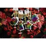 Ornament de brad pom de craciun din paiete, Vivimall, multicolor, lemn, 18 cm - vivimall.ro