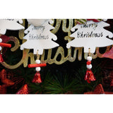 Ornament de brad ren, Vivimall, alb, lemn, 20 cm - vivimall.ro