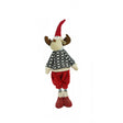 Ornament de Craciun ren, Vivimall, multicolor, textil, 68 cm - vivimall.ro