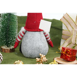 Karácsonyi Dísz Manó Piros Kalapban, Piros/, Textil, 31 Cm 