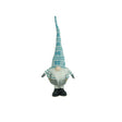 Ornament de Craciun spiridus, Vivimall, alb/albastru, textil, 59 cm - vivimall.ro