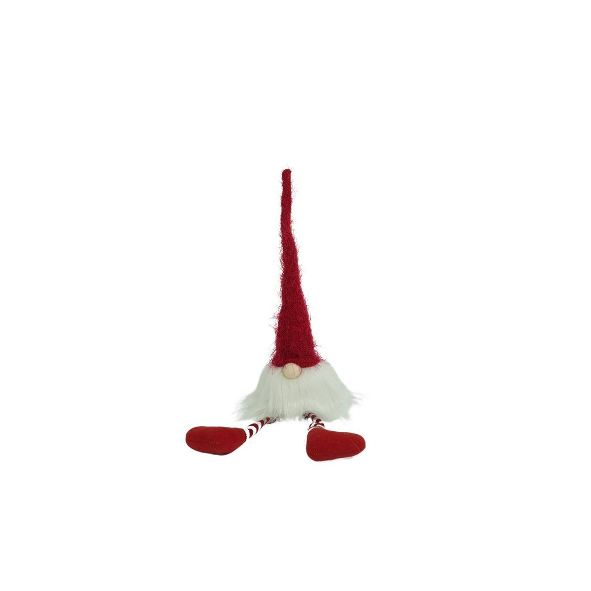 Karácsonyi Dísz Manó, Piros/, Textil, 52 Cm 