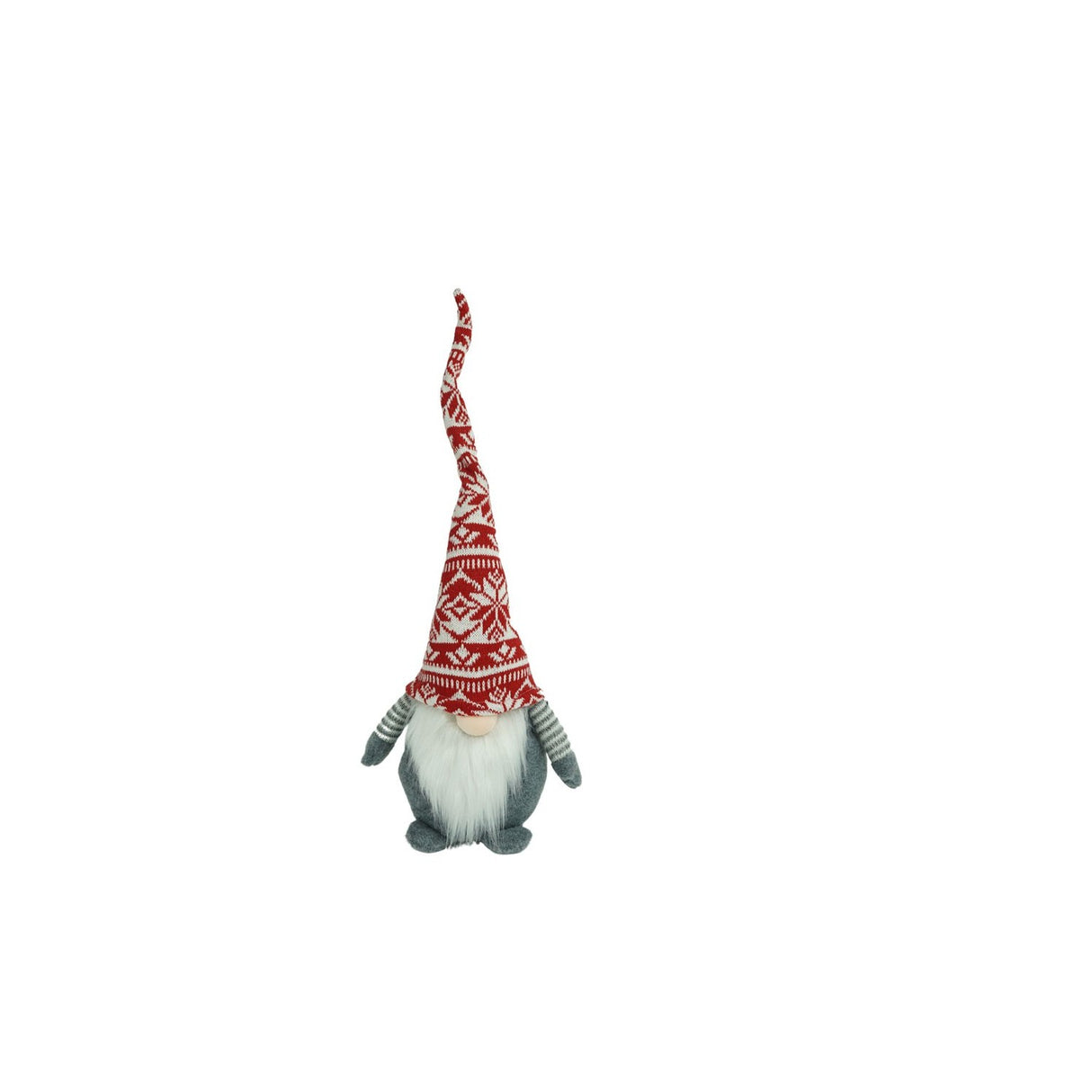 Karácsonyi Dísz Manó, Piros/, Textil, 45 Cm 
