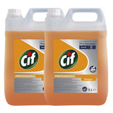 Detergent CIF Professional Heavy Duty Vinegar pentru vase cu oțet, pachet 2×5 L, vedere frontală