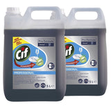 Agent de clătire CIF Professional Rinse Aid 2×5 L, vedere frontală flacon, soluție pentru mașini de spălat vase