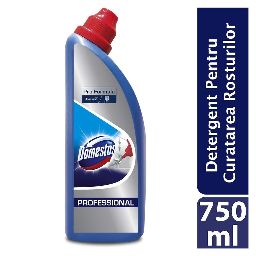 Pachet economic Domestos Grout Cleaner 6×0,75 L, soluție profesională curățare rosturi faianță și gresie