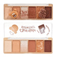 Paletă farduri de pleoape Kevin&Coco model Chocolate, 6 nuanțe mate și sidefate, vedere frontală