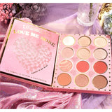 Paleta de Farduri Kevin&Coco, 72 culori, Stil Carte, 3 Straturi, Pudra Compacta, Clasic, Fara Sulfati, 14 x 14 cm, 90 g, multicolor - vivimall.ro