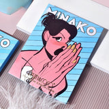 Paleta de Machiaj, KEVIN&amp;COCO, 20 Culori Blue Girl, Fard de Pleoape si Blush, Albastru - vivimall.ro