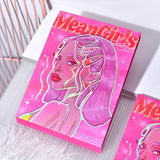 Trusa de Machiaj, KEVIN & COCO, Mean Girl Heart, Fard de Pleoape, Iluminator, Blush Cremos, 96 culori, 21 x 15.7 x 2.4 cm - vivimall.ro