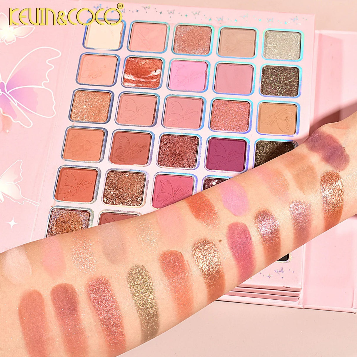 Set machiaj complet Kevin & Coco, 94 nuanțe mixte, potrivit pentru toate tipurile de ten
