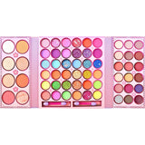 Kevin&amp;Coco sminkkészlet, szemhéjfesték paletta és highlighter 62 pigmentált színnel