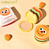 Compartiment contur și pudră din paleta multifuncțională Kevin&Coco Burger, detaliu produs
