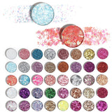 Trusa de machiaj , paleta de glitter / sclipici cu 40 de culori , Vivimall - vivimall.ro
