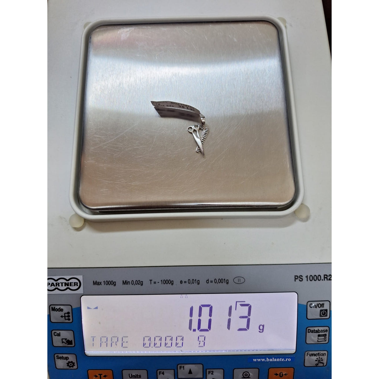 Pandantiv Argint 925 Foarfeca si Pieptene - vivimall.ro