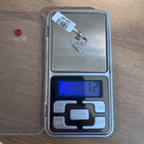 Medál, Jolie ezüst, 925 ezüst, cirkónia kövek, 1,2 G