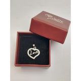 Pandantiv, Jolie Silver, Argint 925, Model Inima Love, 1.2 g, 1.5 x 1.5 cm - vivimall.ro