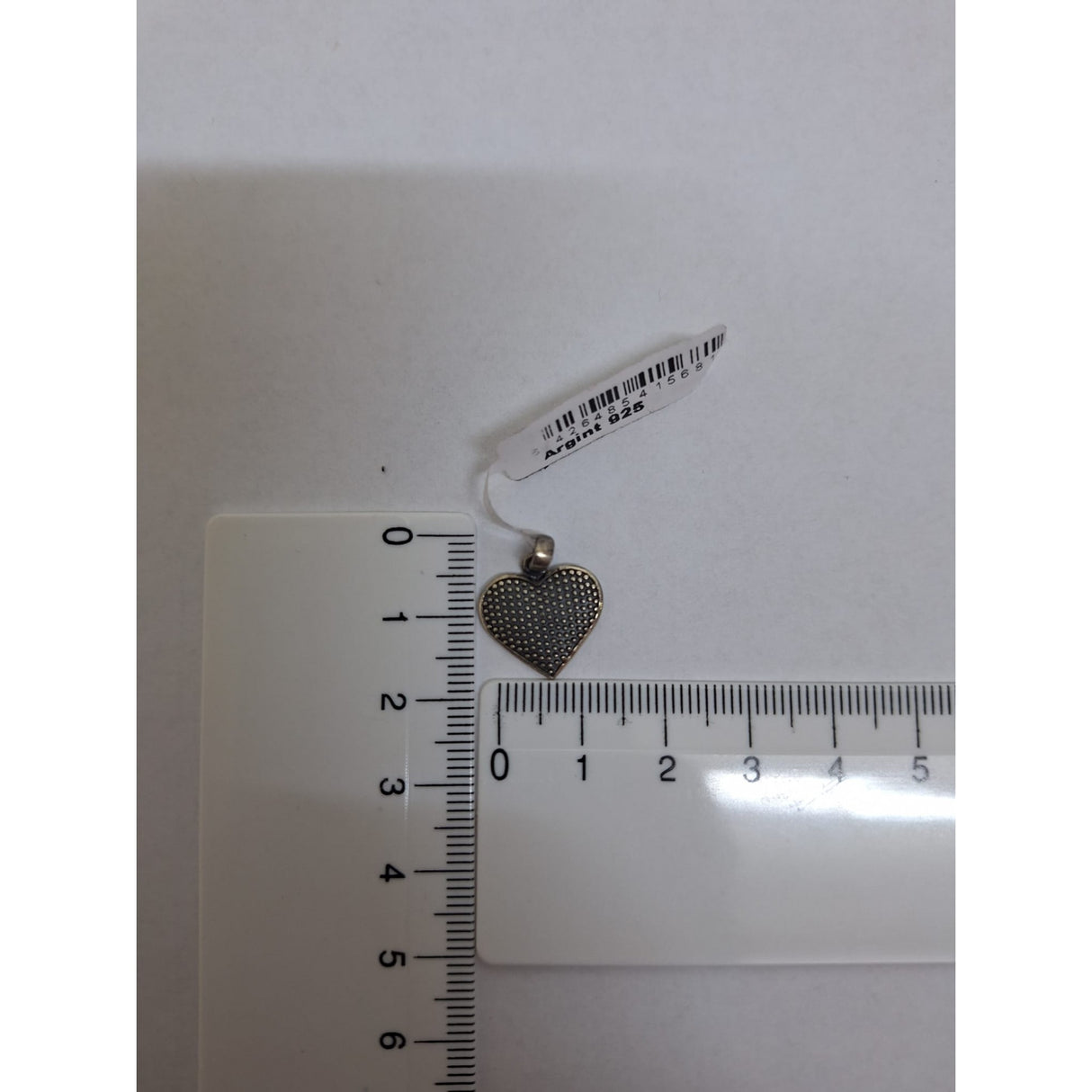 Pandantiv Argint 925, Inima Rodiata - vivimall.ro