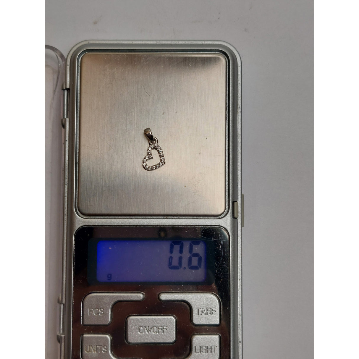 Medál, Jolie ezüst, 925 ezüst, 0,6 G