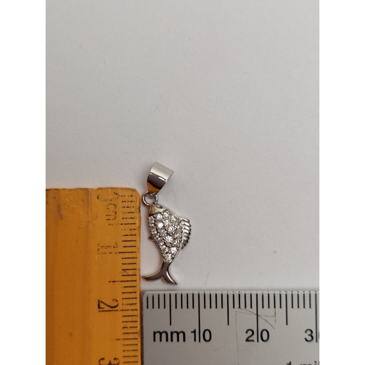 Pandantiv, Jolie Silver, Argint 925, Model Peste cu Pietre, 1.2 G, 1.5 x 0.8 Cm - vivimall.ro