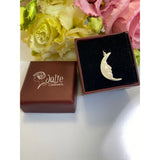 Pandantiv, Jolie Silver, Argint 925, Model Semiluna, 1.2 g, 26x10 mm - vivimall.ro