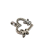 Pandantiv Argint Inima cu Fluturi - vivimall.ro