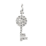 Pandantiv Cheie cu pietre, Argint 925 - vivimall.ro