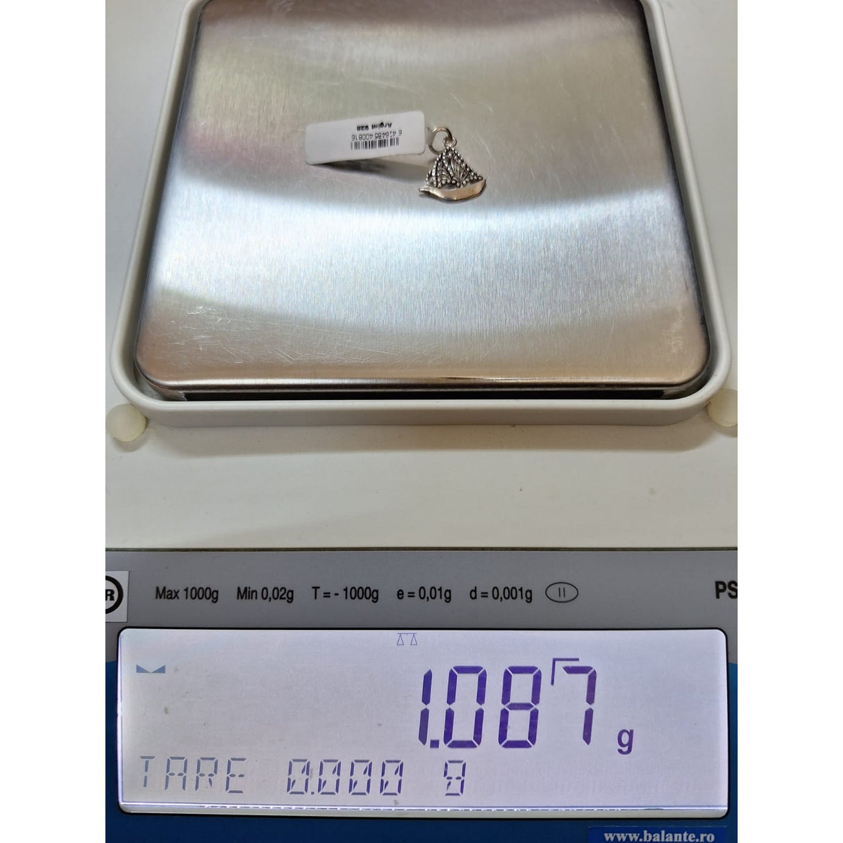 Pandantiv din Argint 925, Barca Filigran - vivimall.ro