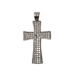 Pandantiv, Jolie Silver, Argint 925, Model Cruce cu Pietre, 2.6 G, 3 x 2 Cm - vivimall.ro