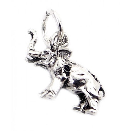 Pandantiv din Argint 925 Elefant patinat - vivimall.ro