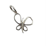 Pandantiv din Argint 925 Fluture Contur Mare - vivimall.ro