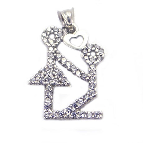 Pandantiv din Argint 925 Indragostiti - vivimall.ro