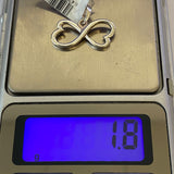 Medál, Jolie ezüst, 925 ezüst, 1,8 G