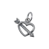 Pandantiv din Argint 925 Inima cu Sageata - vivimall.ro