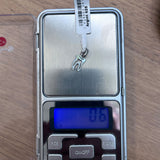 925-ös ezüst medál, 0,6 gramm
