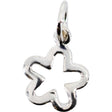 Pandantiv din Argint 925 Jolie Silver, Model Floare contur, 15 x 10 mm, 0.5 g - vivimall.ro