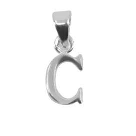Pandantiv din Argint 925, Litera C - vivimall.ro