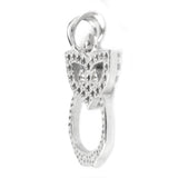 Pandantiv din Argint 925, model Bufnita cu pietre - vivimall.ro